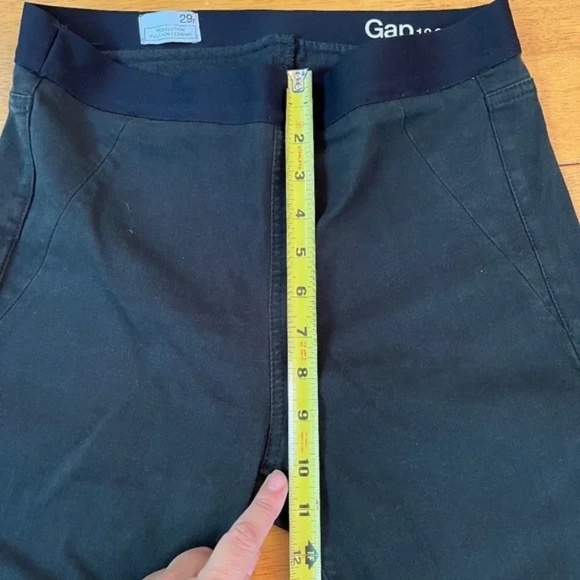 Gap 1969 Pull On Jeggings Jeans Pants Green Stretch Skinny Resolution, Size 29 - Picture 9 of 9